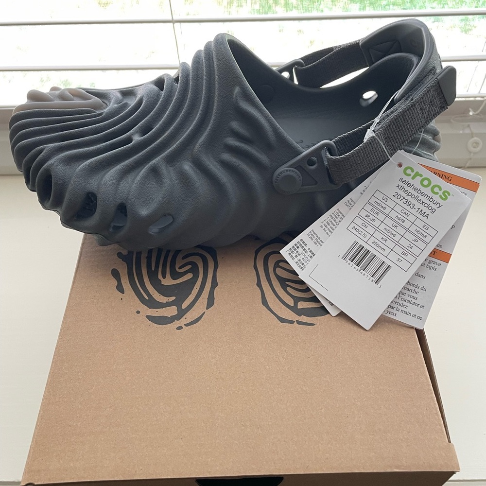 SOLD Salehe Bembury “niagara” Crocs